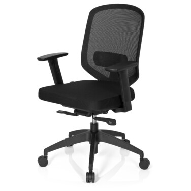 Крісло офісне DELIGHT PRO сітка чорне hjh OFFICE