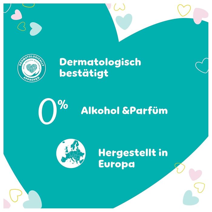 Дитячі вологі серветки Pampers Sensitive, без ароматизантів, для чутливої шкіри, 12 упаковок по 52 шт (загалом 624 шт)