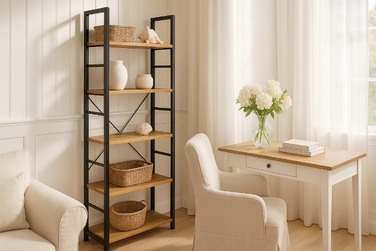 Стелаж Kontrasto, 60 x 157 x 30 см, дуб