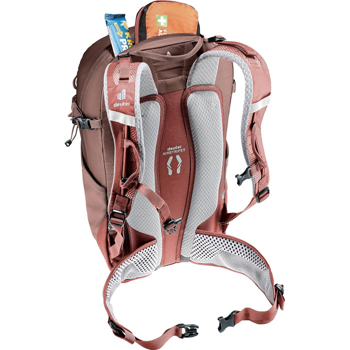 Жіночий туристичний рюкзак Deuter Trail 23 SL 23 л, для гірських походів, колір Raisin-caspia, модель 2024