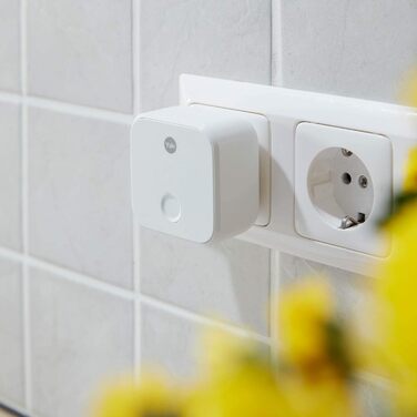 Yale Connect Wi-Fi Bridge для розумного замка, віддалений доступ, інтеграція з голосовим асистентом, білий