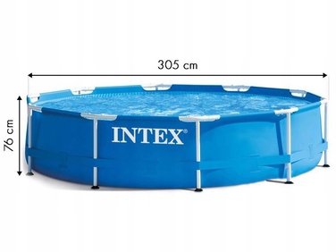 Каркасний круглий басейн Intex 305 x 305 см