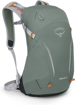 Рюкзак Osprey Hikelite 18 літрів, унісекс, універсальний розмір, колір сосново-зелений, туристичний