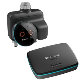 Gardena smart Water Control 19033-20: Система автоматичного поливу для саду з управлінням через смартфон, датчиком вологості та захистом від заморозків