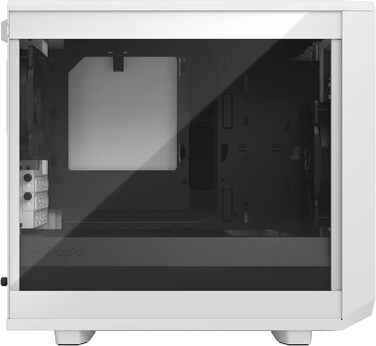Корпус Fractal Design Meshify 2 Nano White TG Clear Tint, білий, скляна панель, компактний, для ігрових ПК