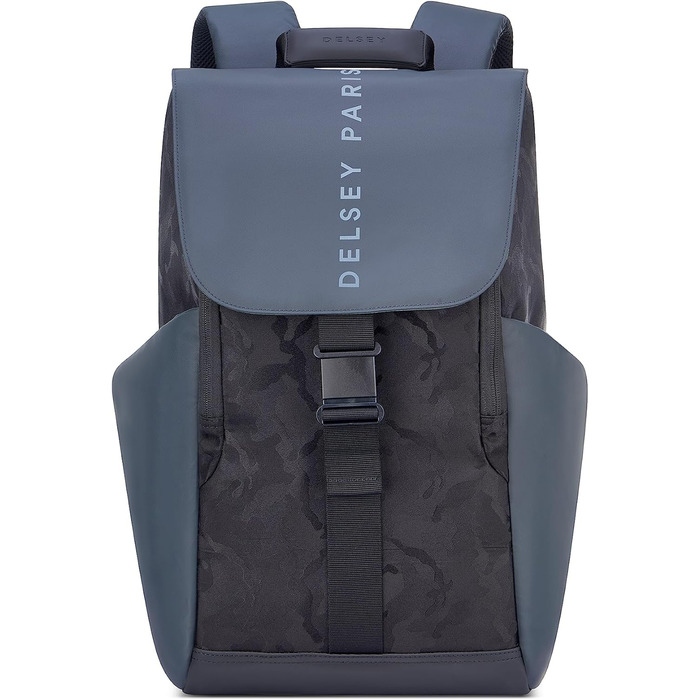 Рюкзак DELSEY PARIS SECURFLAP м'який 21 л, 45x31x14 см, армійський зелений