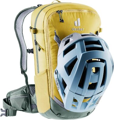 Рюкзак Deuter Flyt 20 з протектором для велосипеда, унісекс, жовто-зелений