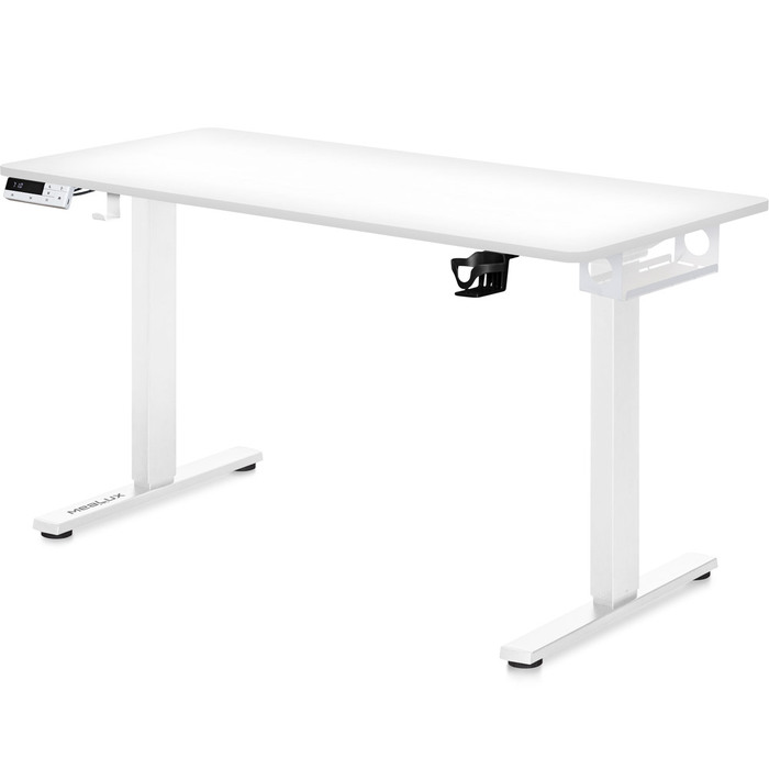 Стіл Mealux PowerDesk Duo XL White (арт. EVO-252 Duo W/W)