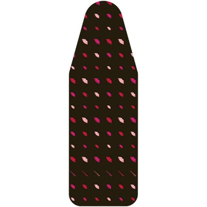 Універсальний чохол для прасувальної дошки Laurastar Lips, 131x55 см, 100% бавовна, унікальний дизайн, підходить для всіх марок, праний, зручне кріплення