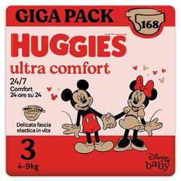 Підгузки Huggies Little Movers розмір 5 (11-25 кг), суперпоглинаючі, дизайн Disney, Giga-Pack, 126 шт.