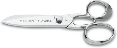 Професійні ножиці 3 Claveles, блискучі, з сантиметровою шкалою