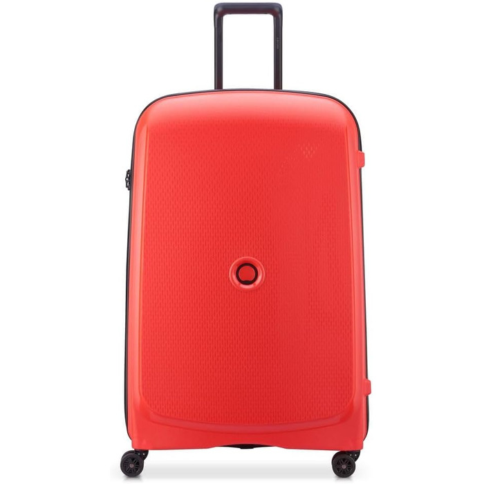 Валіза DELSEY PARIS Belmont Plus XL, жорстка, розсувна, 132 л, 82x52x37 см, червона