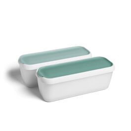 Контейнери для морозива SPRINGLANE, 2 шт., 1 л, м'ятний, BPA-free, харчовий пластик, для зберігання та заморожування