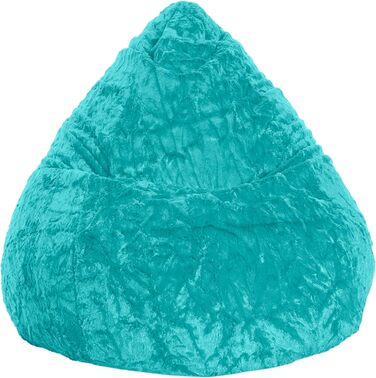 Крісло-мішок Fluffy XL, бірюзовий, 220 л, для дому