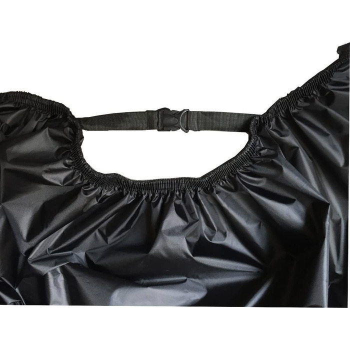 Моточохол ANFTOP 4XL для мотоцикла, водонепроникний, UV-захист, з отвором для замка, чорний, 295×110×140 см