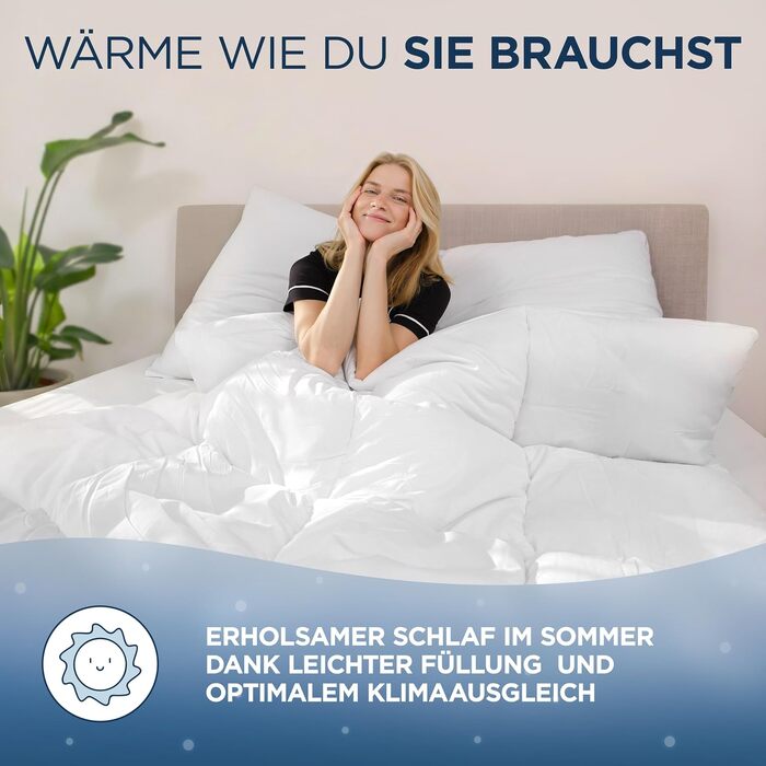 Легка літня ковдра Samthus Premium 135x200 см, м'яка стібана ковдра для спальні
