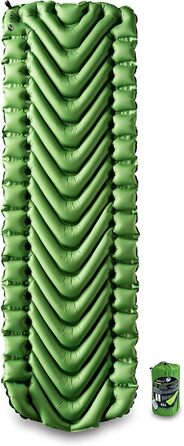 Туристичний килимок Klymit Static V для кемпінгу та походів, зелений
