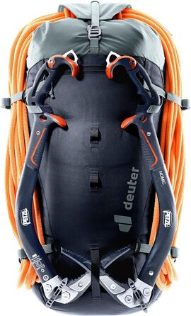 Альпіністський рюкзак Deuter Guide 30 л чорний для скелелазіння