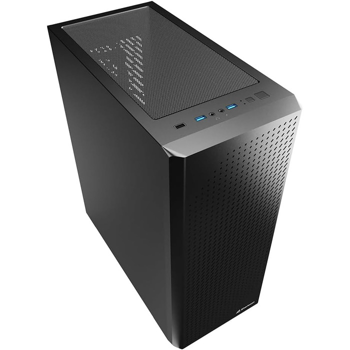 Корпус для ПК Sharkoon VS9 Midi ATX, чорний