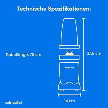 Nutribullet Pro 900 Блендер для смузі та коктейлів, 900 Вт, матово-рожевий (NB904MASN) - професійний міксер для фруктів та овочів