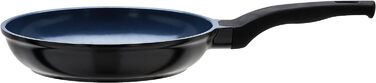 Сковорода GSW Gourmet Ceramica 20 см, кобальтово-синя, керамічна антипригарна