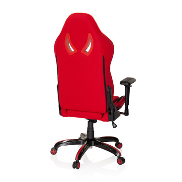 Ігрове крісло / Офісне крісло PROMOTER II Тканина Чорний / Червоний HJH OFFICE