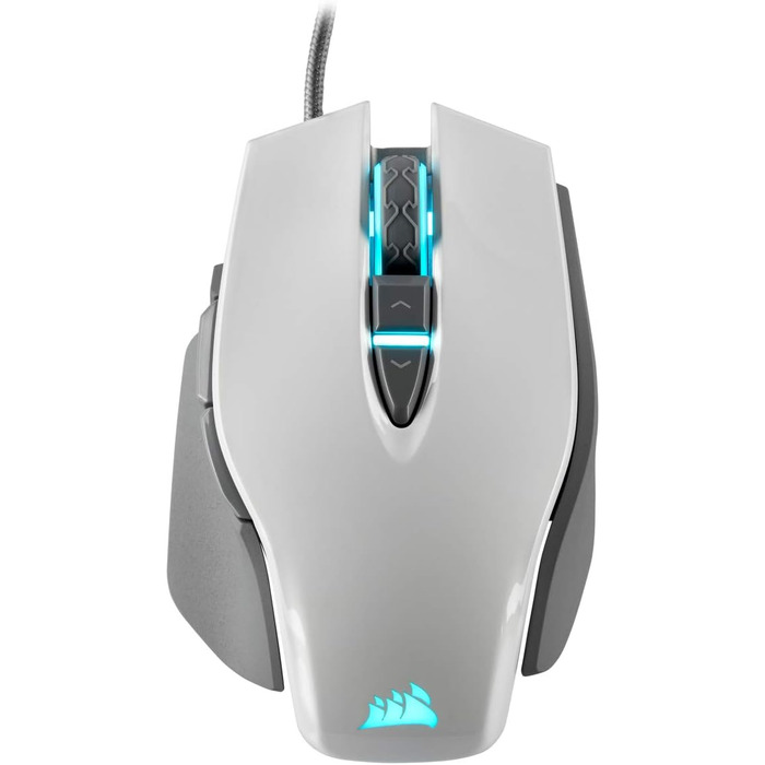 Ігрова дротова миша Corsair M65 RGB ELITE для FPS, біла