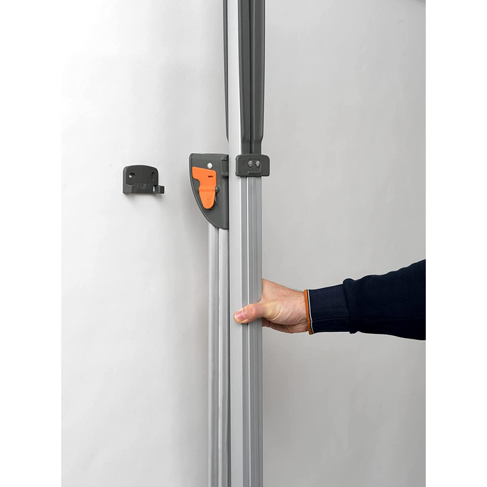 Сушарка для білизни Juwel Twist 140, 13,7 м, переносна з настінним кріпленням, для великої білизни, ідеальна для кемпінгу