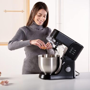 Блендер BLACK+DECKER BXJBA350E, 1,5 л, імпульсний режим, 4 леза з нержавіючої сталі, знімна пластикова чаша, легке очищення, сірий