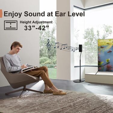 Стійка для акустичних систем Bose з кріпленням Slideconnect, сумісна з Bose Surround 700, OmniJewel, Lifestyle 650, CineMate GS II