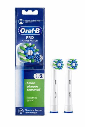 Смінні насадки для електричної зубної щітки Oral-B CrossAction, 8 шт.