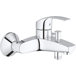 Змішувач для ванни Grohe Eurosmart, хром, з підключенням S, без душової лійки (33300002)