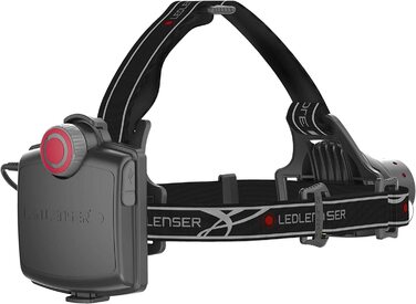 Налобний ліхтар Ledlenser H14R.2, 1000 лм, акумуляторний, до 35 годин, червоне світло, фокусування однією рукою