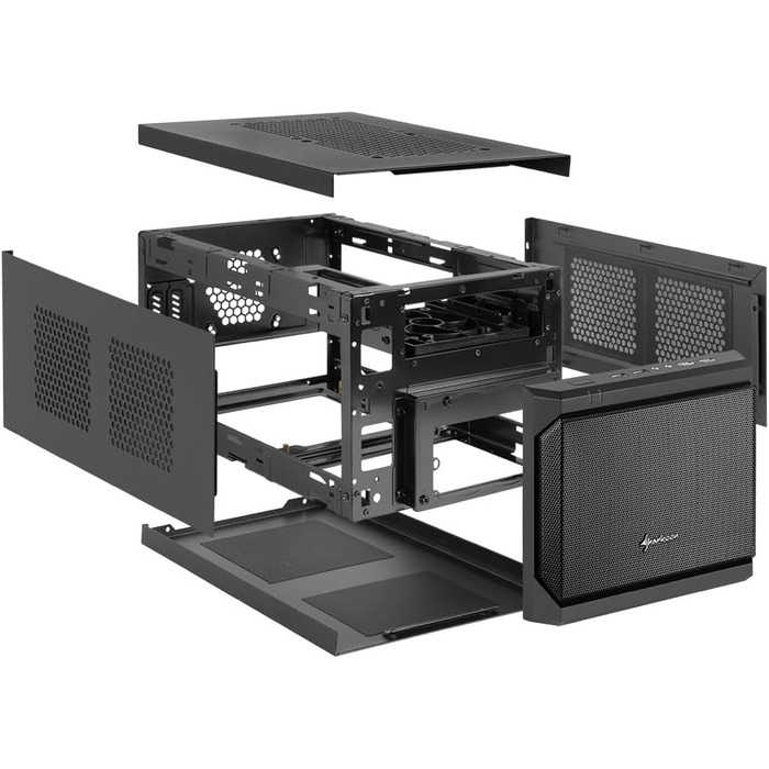Корпус для ПК Sharkoon QB One Mini-ITX, 2x 2,5/3,5