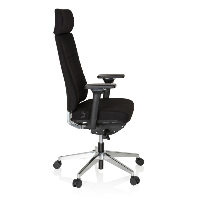 Офісне крісло MOVE-TEC PRO 3D, тканина, чорний колір / чорний колір, hjh OFFICE