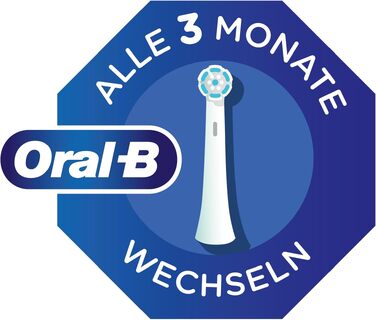 Смінні насадки для електричної зубної щітки Oral-B iO Gentle Care (ніжна чистка), чорні, 6 шт.