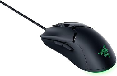 Ігрова миша Razer Viper Mini — ультралегка дротова миша (61г), оптичний сенсор 8500 DPI, RGB-підсвітка Chroma, чорна
