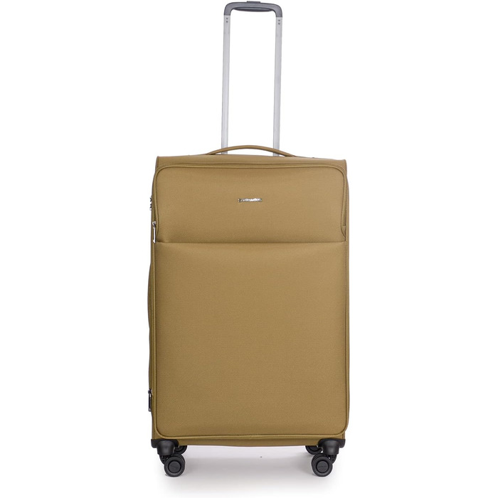 Валіза Stratic Light+ L, 79 см, хакі, легка дорожня валіза