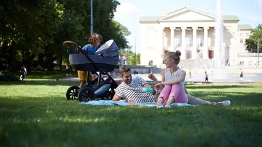 Дитячий візок 3в1 Kinderkraft Prime, Бежевий