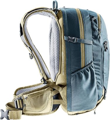 Велосипедний рюкзак Deuter Attack 20 з протектором, 20 л, Atlantic-Desert