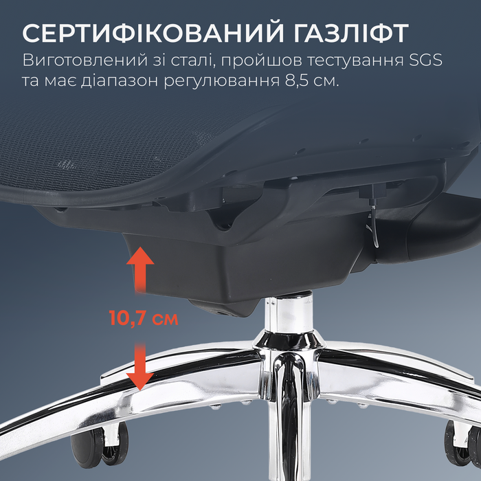 Крісло офісне Sihoo DORO C300 Pro Mesh Black