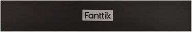 Потужний акумуляторний автопилосос Fanttik Slim V8 Apex, 19000 Па, 45 AW, RobustClean™, 4-в-1, міні-насос, портативний пилосос для авто і дому, чорний