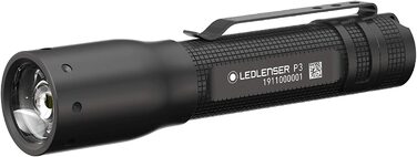Ліхтарик Ledlenser P3, LED, 25 люмен, фокусування, 60 м, до 6 годин