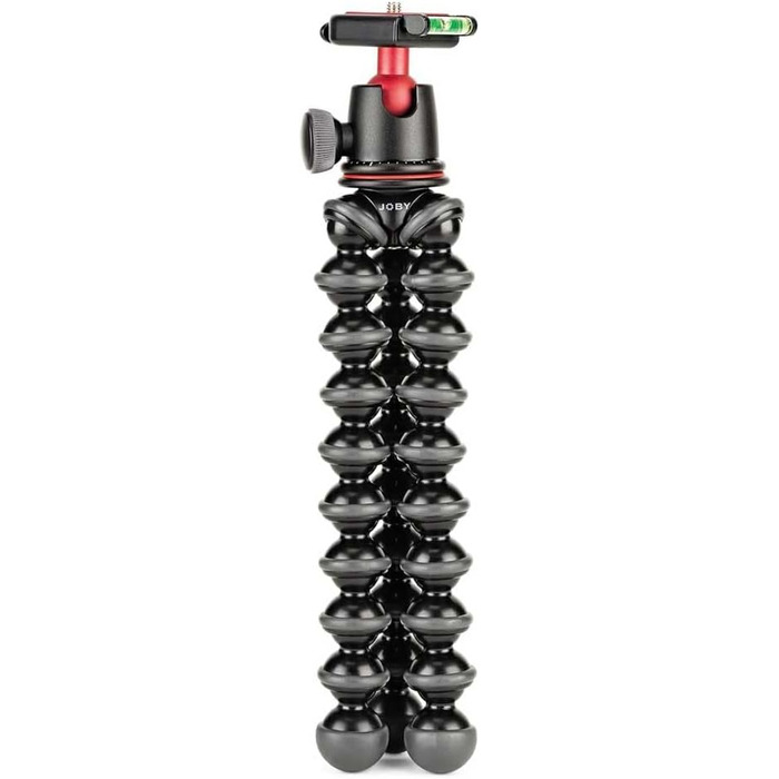 Гнучкий штатив JOBY GorillaPod 3K Kit з кульовою головкою для дзеркальних та бездзеркальних камер, навантаження до 3 кг, чорний, виробництво Італія
