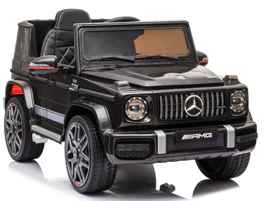 Дитячий електромобіль Mercedes G63 з шкіряним сидінням та пультом керування