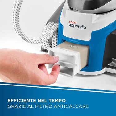 Парова праска-станція Polti Vaporella Instant VI50.40 з технологією Instant Steam, 8 Бар, 4 програми, ECO, паровий удар