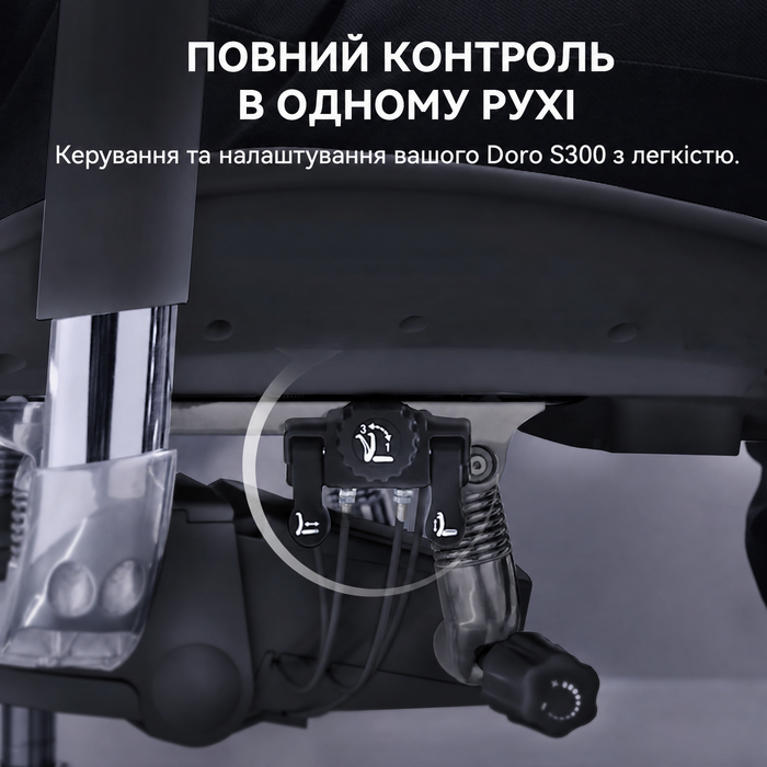 Ергономічне офісне крісло SIHOO Doro S300 black