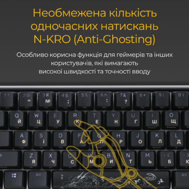 Механічна клавіатура Ducky One 3 Mini Cherry MX Brown RGB Black UA