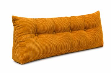 Подушка для спини та читання Chilly Pilley® з підтримкою, 120x50x20 см, медовий колір