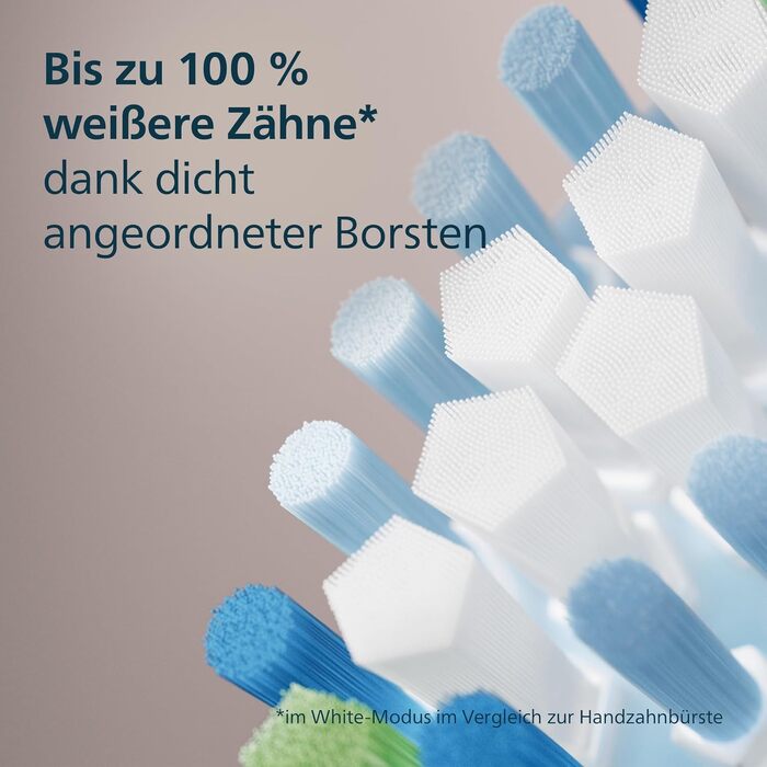 Змінні насадки для електричної зубної щітки Philips Sonicare C3 Premium Plaque Defense, білі, 6 шт., HX9046/87
